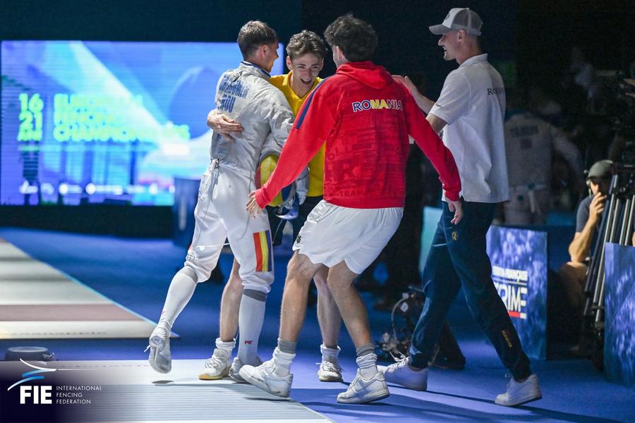 Sabrerul George Dragomir a rămas cu bronzul la Campionatele Europene