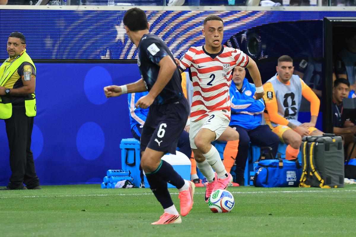 Imagini de la SUA - Paraguay 4-1