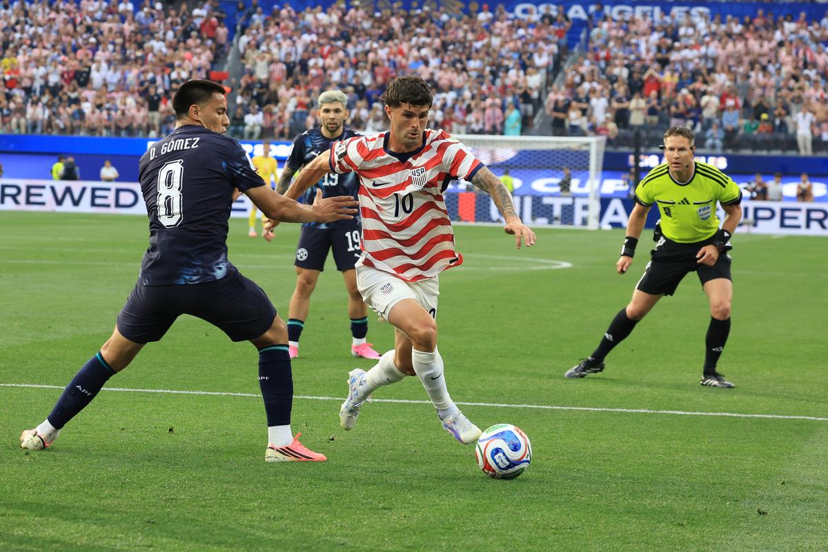 Imagini de la SUA - Paraguay 4-1