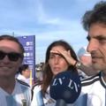 Trei suporteri ai naționalei Argentinei au povestit în fața stadionului cum șoferul de Uber care îi transporta a fost împușcat