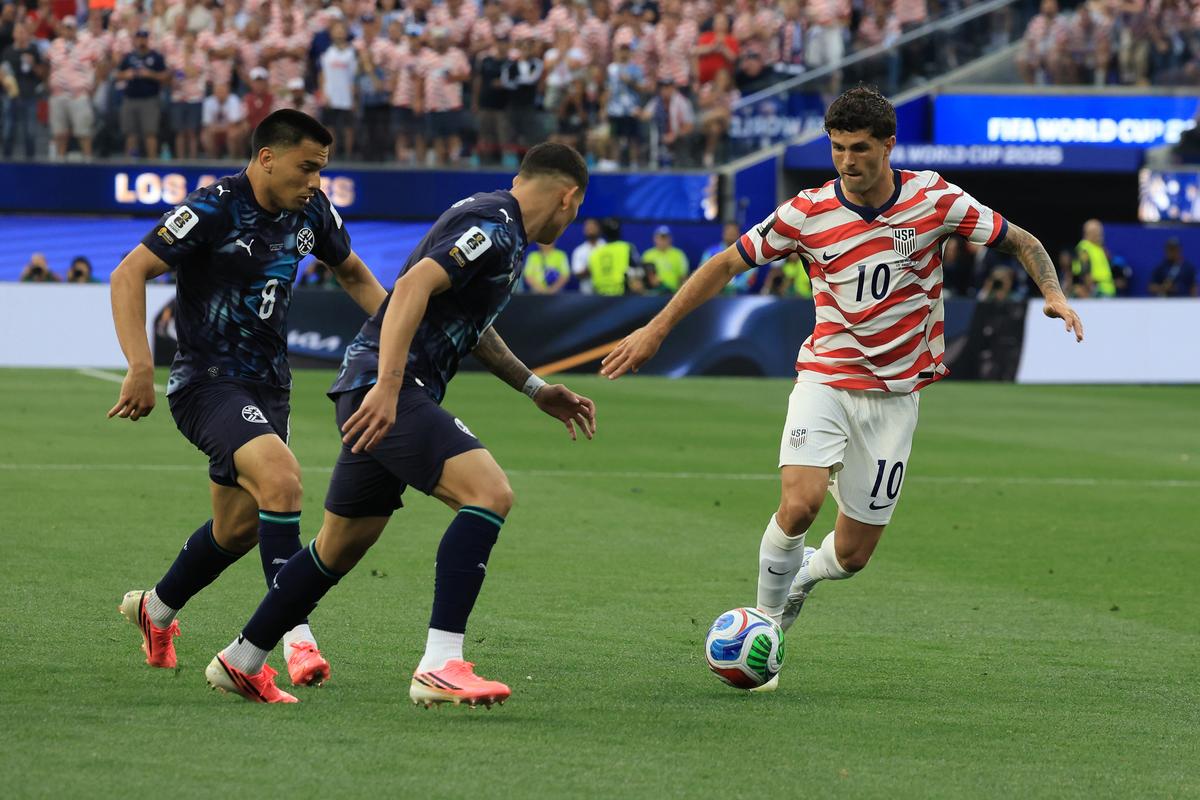 Imagini de la SUA - Paraguay 4-1