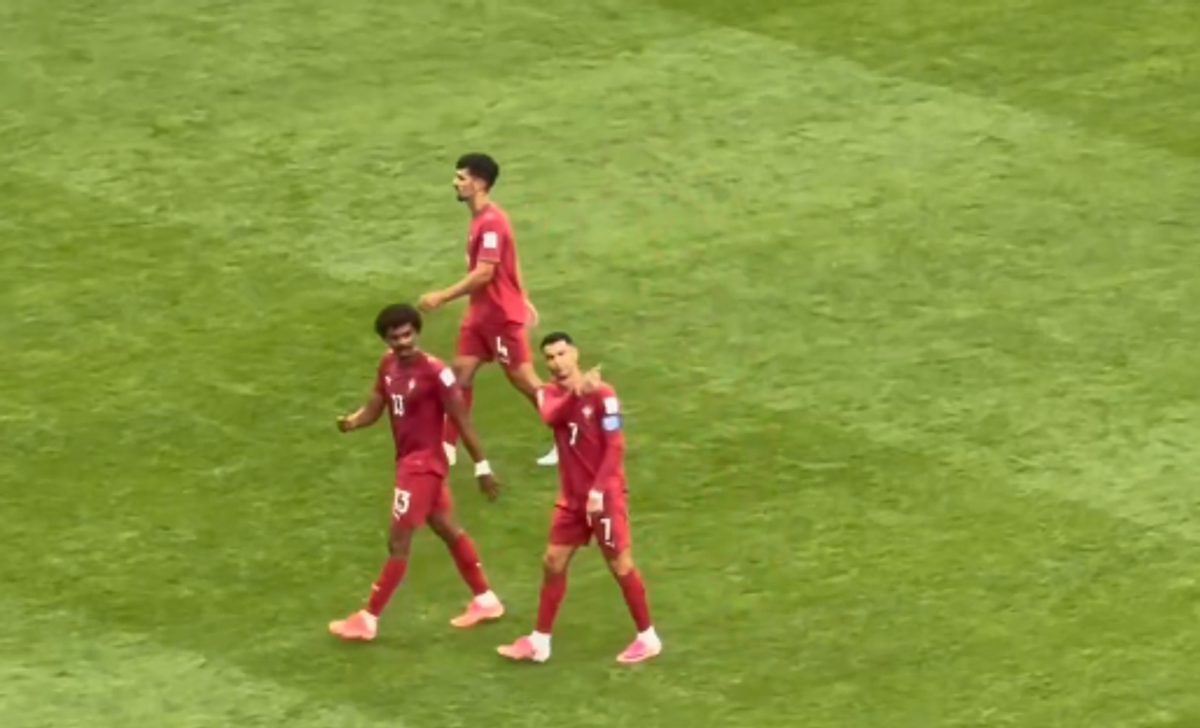 Cum a părăsit Cristiano Ronaldo terenul în meciul cu RD Congo