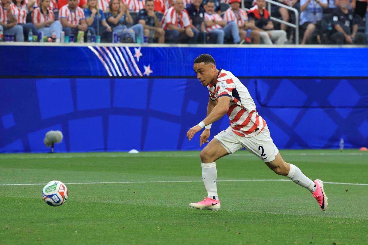 Imagini de la SUA - Paraguay 4-1