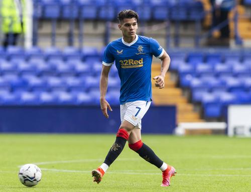 Ianis Hagi (22 de ani) a fost titular în meciul amical dintre Rangers și Arsenal, încheiat cu o remiză, scor 2-2.