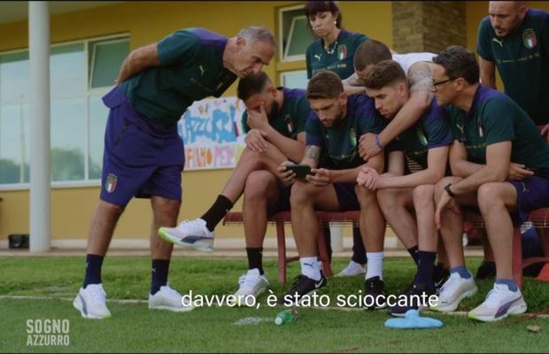 Imagini în premieră din cantonamentul Italiei la EURO » Au fost șocați de prăbușirea lui Eriksen: „Nici n-am putut să mă uit”