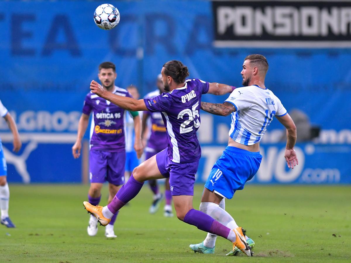 Lovitură pentru Universitatea Craiova după meciul cu FC Argeș » Un fotbalist s-a accidentat și este incert pentru meciul din Europa