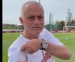 Jose Mourinho (59 de ani), antrenorul lui AS Roma, și-a tatuat pe brațul drept trofeele Ligii Campionilor, Europa League și Conference League.