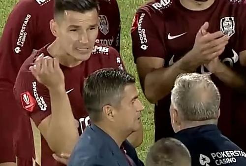 Dan Petrescu, car de nervi la adresa lui Ovidiu Hoban
Foto: captură Digi Sport
