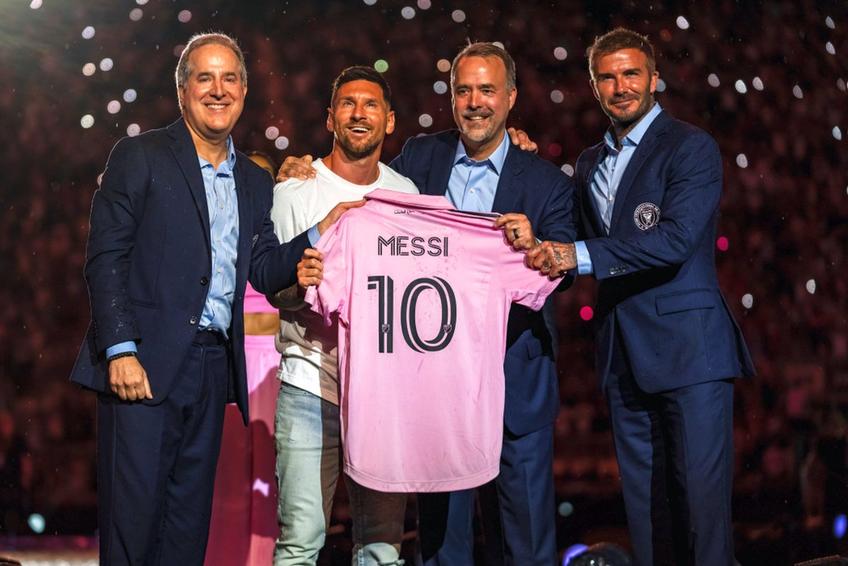 Lionel Messi, prezentat la Inter Miami/ foto: Twitter