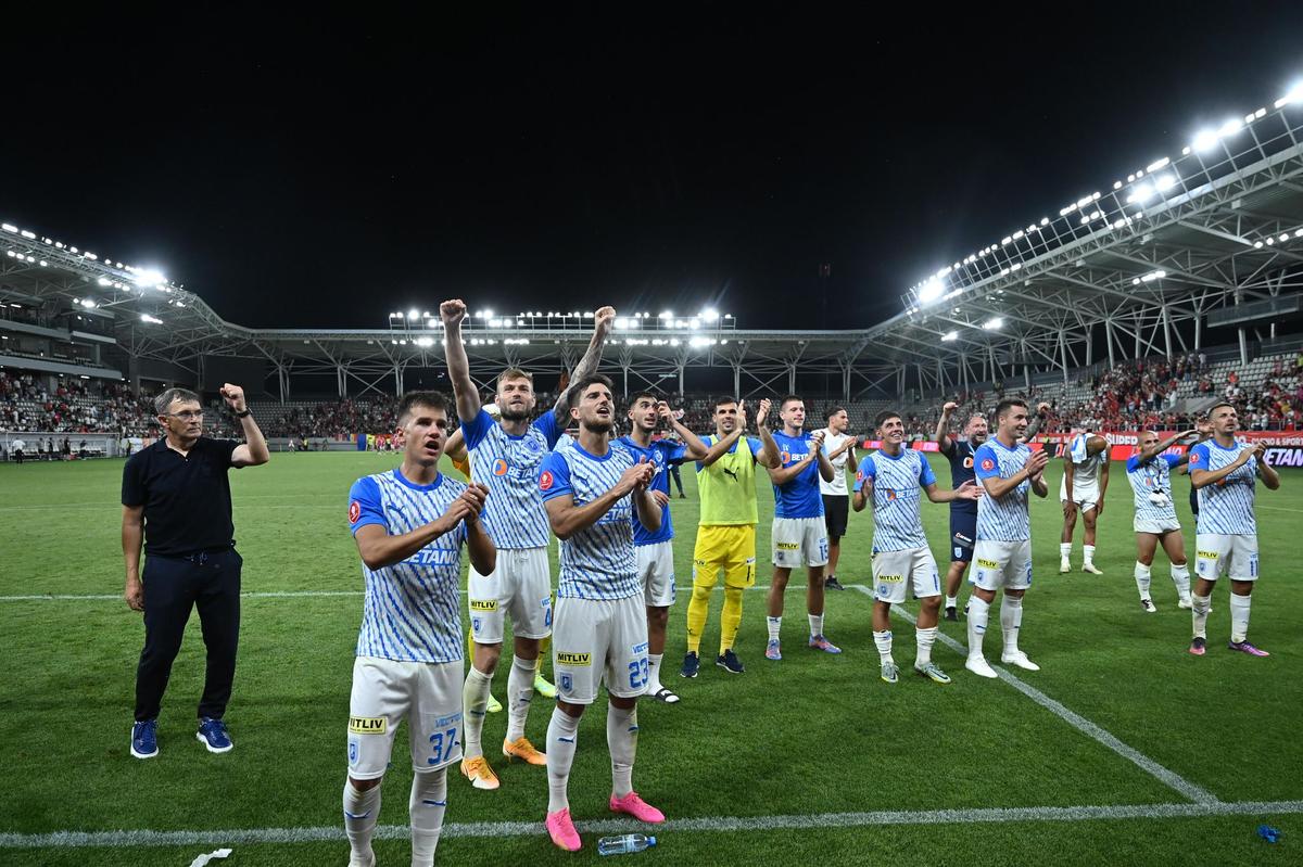 Dinamo - Universitatea Craiova, 17 iulie 2023