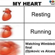 Carlos Alcaraz - Novak Djokovic, un meci interzis cardiacilor