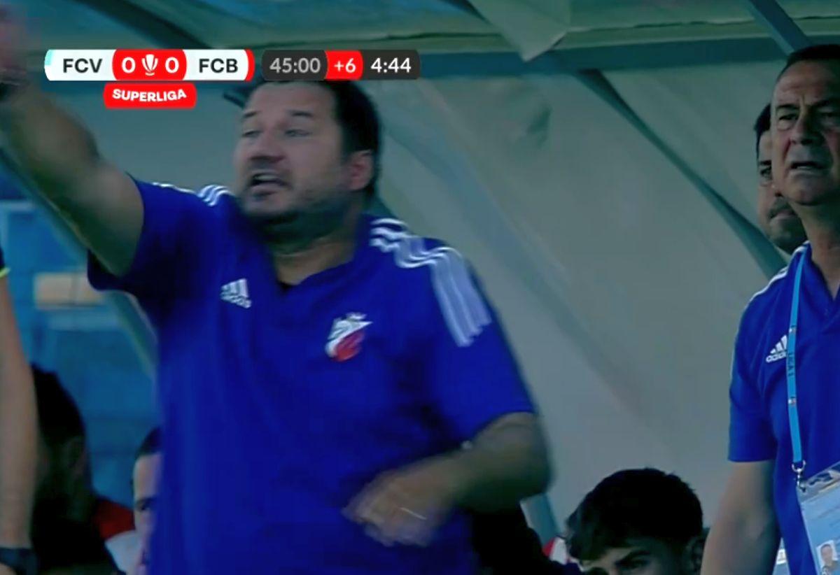 Marius Croitoru și Ilie Poenaru în FC Voluntari - FC Botoșani