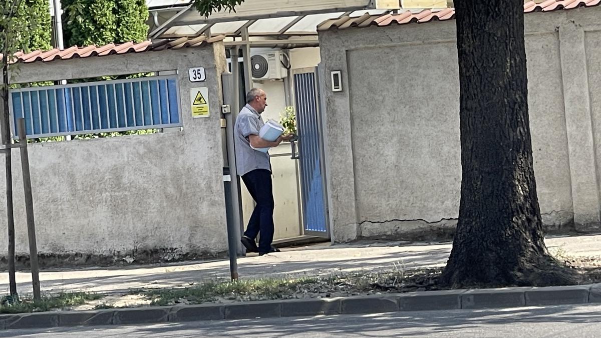 Un personaj-cheie, surprins alături de Argăseală în Ghencea