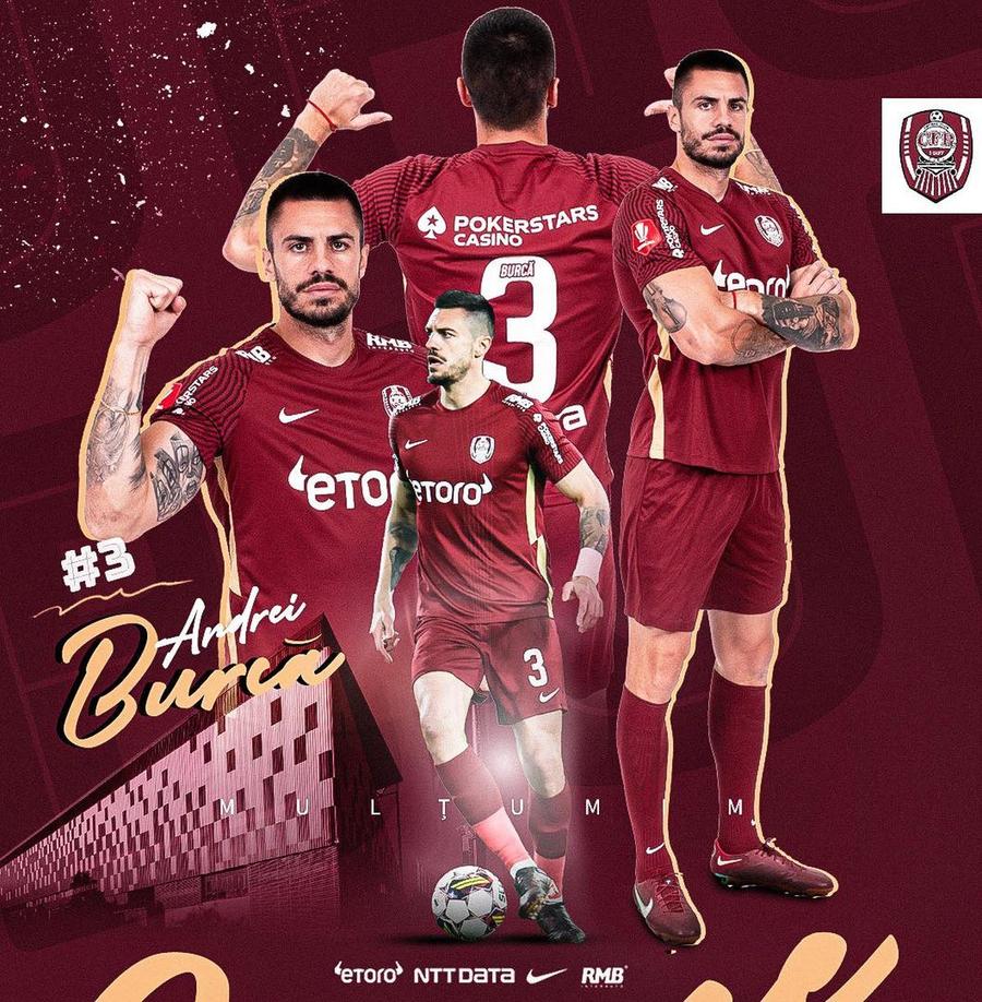 FOTO: Fotbal Club CFR 1907 CLUJ CFR a făcut anunțul: a vândut un triplu campion în Arabia Saudită