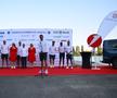 Antonio Colamonici și colectivul de antrenori la prezentarea lotului olimpic FOTO Raed Krishan