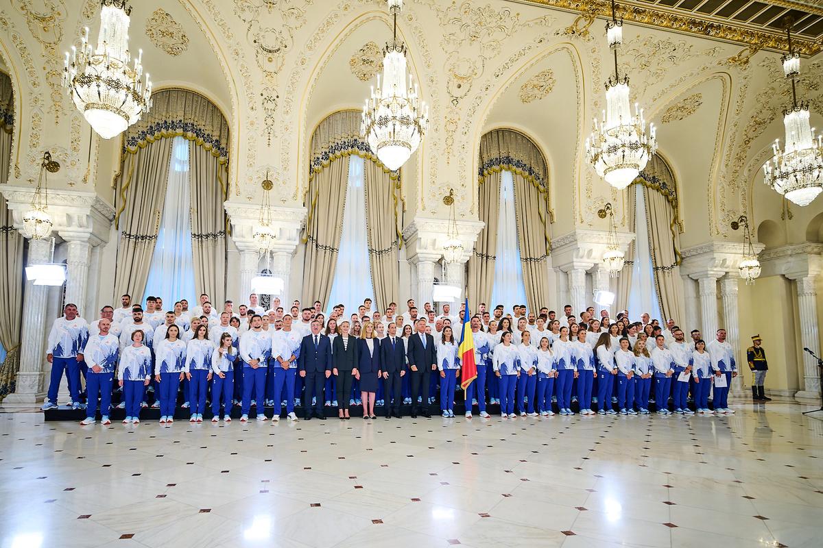 Sportivii români s-au aflat față în față cu președintele României la Cotroceni, cu 9 zile înainte de startul Jocurilor Olimpice de la Paris. Ce a transmis Klaus Iohannis