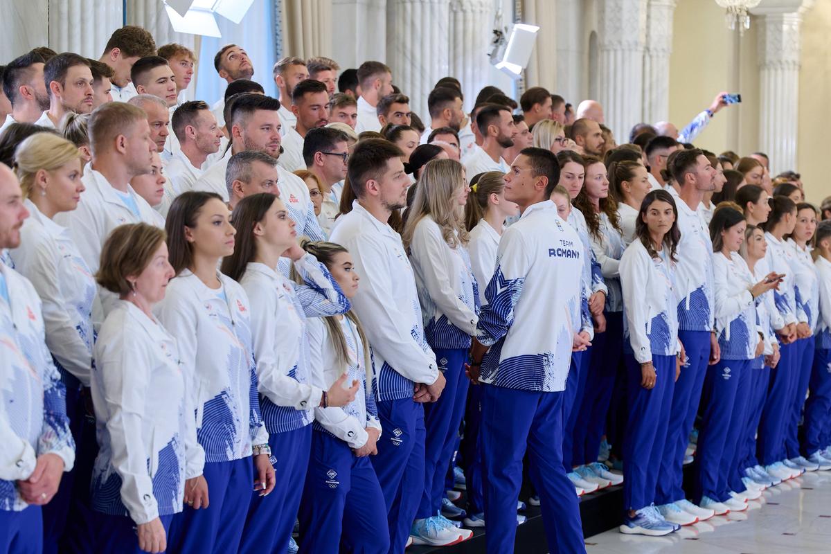 Sportivii români s-au aflat față în față cu președintele României la Cotroceni, cu 9 zile înainte de startul Jocurilor Olimpice de la Paris. Ce a transmis Klaus Iohannis