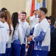 Ceremonie la Palatul Cotroceni înainte de Jocurile Olimpice de la Paris Foto: Raed Krishan