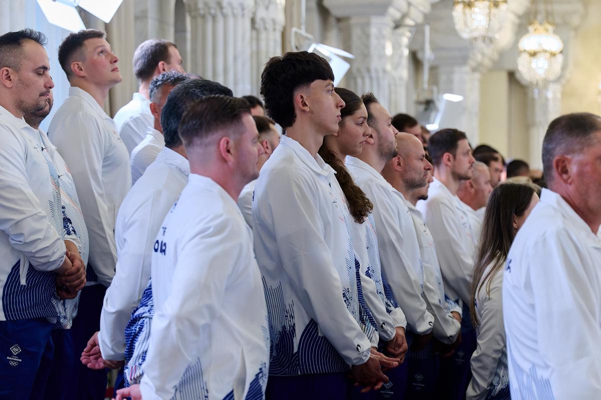 Sportivii români s-au aflat față în față cu președintele României la Cotroceni, cu 9 zile înainte de startul Jocurilor Olimpice de la Paris. Ce a transmis Klaus Iohannis