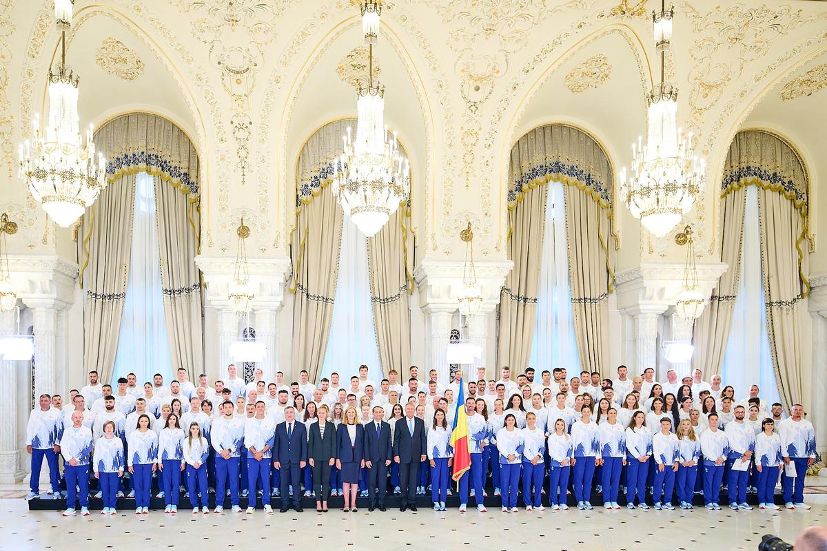 Delegația României pentru Jocurile Olimpice de la Paris la Palatul Cotroceni