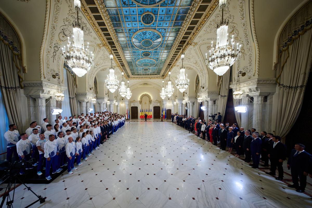 Sportivii români s-au aflat față în față cu președintele României la Cotroceni, cu 9 zile înainte de startul Jocurilor Olimpice de la Paris. Ce a transmis Klaus Iohannis