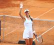 Sorana Cîrstea la finalul partidei din optimi de finală UniCredit Iași Open FOTO Roxana Fleșeru