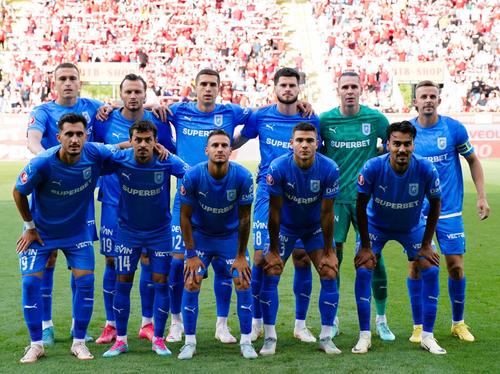 Oltenii au impresionat trei sferturi din meci la Arad, dar s-a terminat doar 3-3