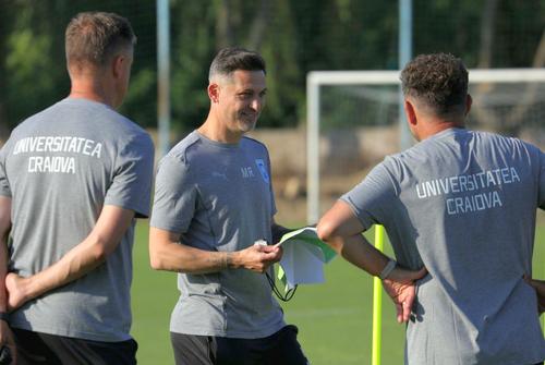Mirel Rădoi îl va avea la dispoziție pe Alexandru Cicâldău cu FC Argeș/ foto: Facebook @Universitatea Craiova