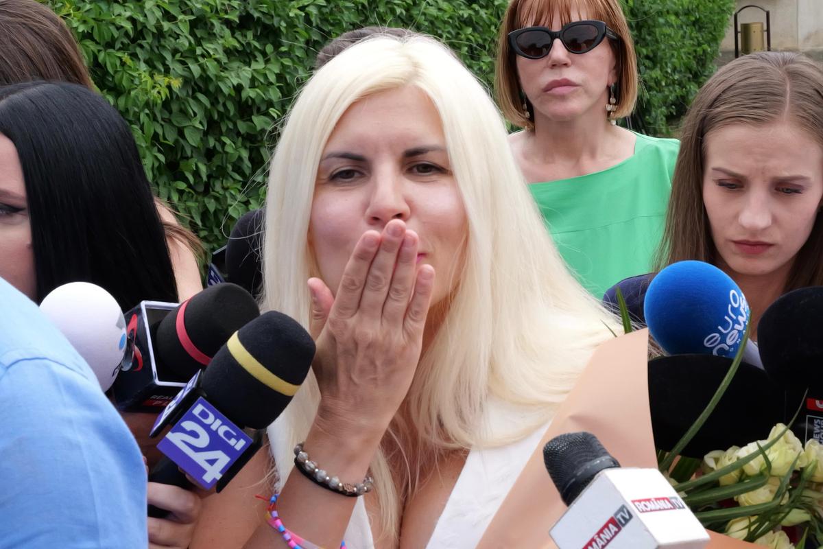 Elena Udrea a fost eliberată din închisoare