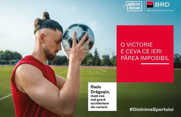 Radu Drăgușin a semnat un nou contract, cu BRD: „Am început să lucrez cu mine de la 16 ani”