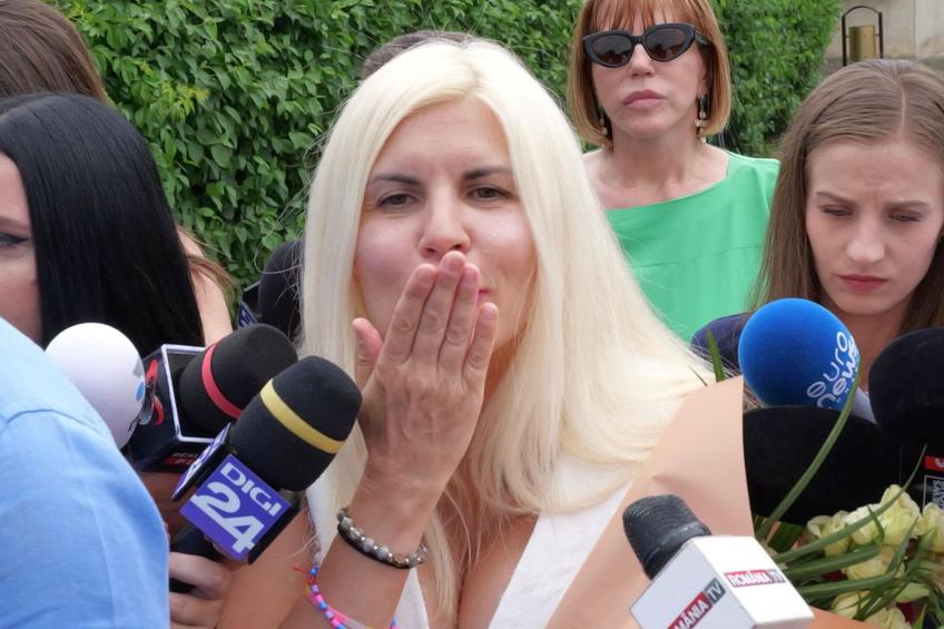 Elena Udrea a fost eliberată din închisoare după 3 ani. FOTO: Andrei Furnigă