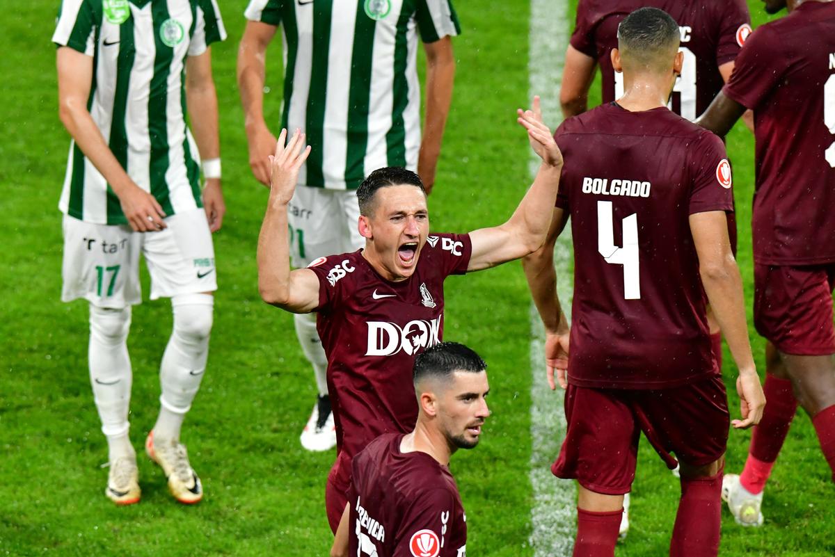 CFR Cluj - Paksi, turul I preliminar de Europa League // foto: Cristi Preda (GSP)