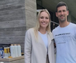 Lindsey Vonn și Novak Djokovic. Foto: Imago