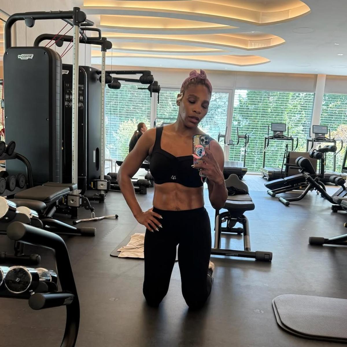 Transformare fizică Serena Williams