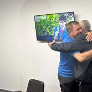 Gică Hagi și Dan Petrescu s-au întâlnit la FCSB - FC Argeș. Foto: Andrei Crăițoiu (GSP.RO)