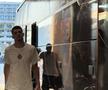 Fotbaliștii lui FCSB au mers pentru prima dată cu noul autocar