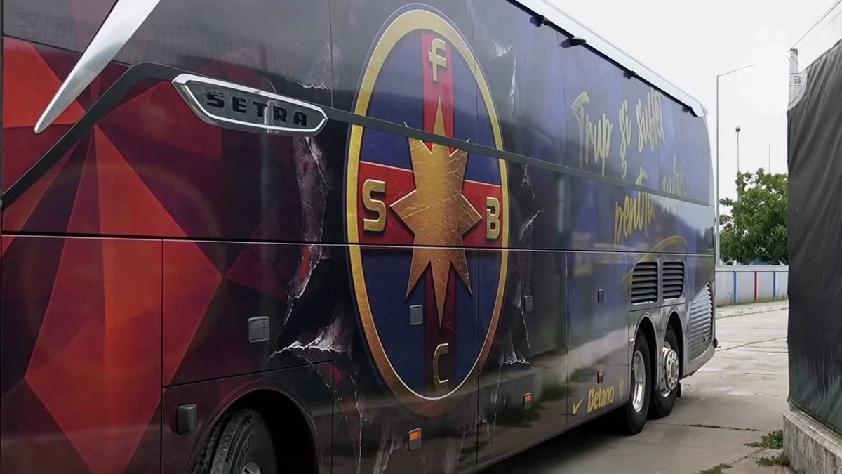 Noul autocar al celor de la FCSB