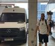Fotbaliștii lui FCSB au mers pentru prima dată cu noul autocar