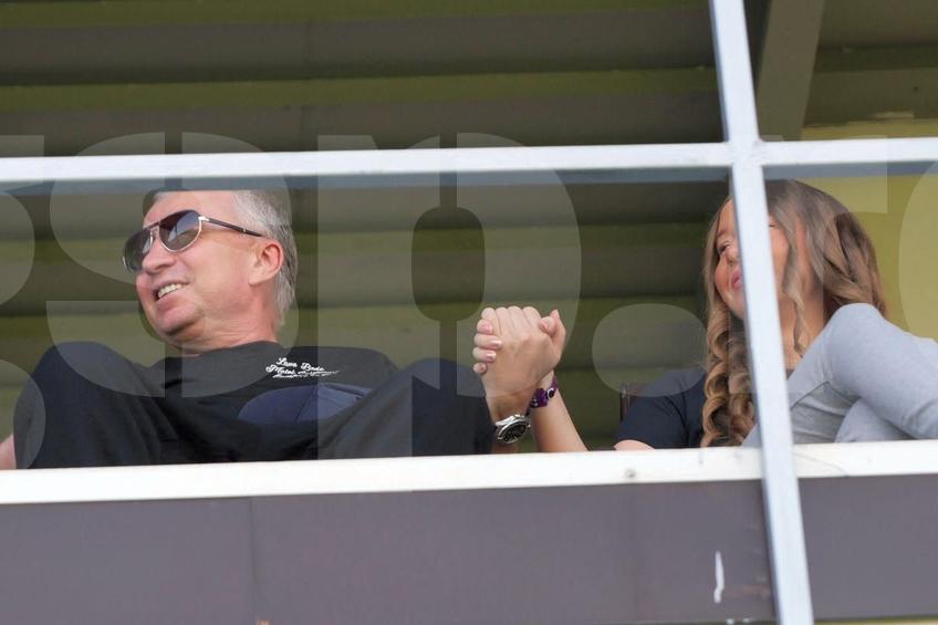 Dan Petrescu, prezent la FC Voluntari - FC Botoșani / Foto: Andrei Furnigă GSP