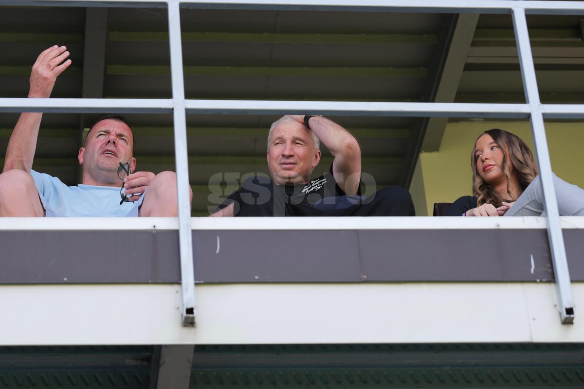 Dan Petrescu, prezent la FC Voluntari - FC Botoșani / Foto: Andrei Furnigă GSP