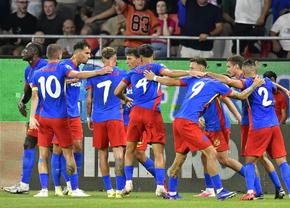 FCSB - FC Argeș: Tănase marchează din penalty în prelungirile primei reprize