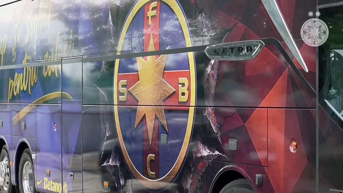 Noul autocar al celor de la FCSB