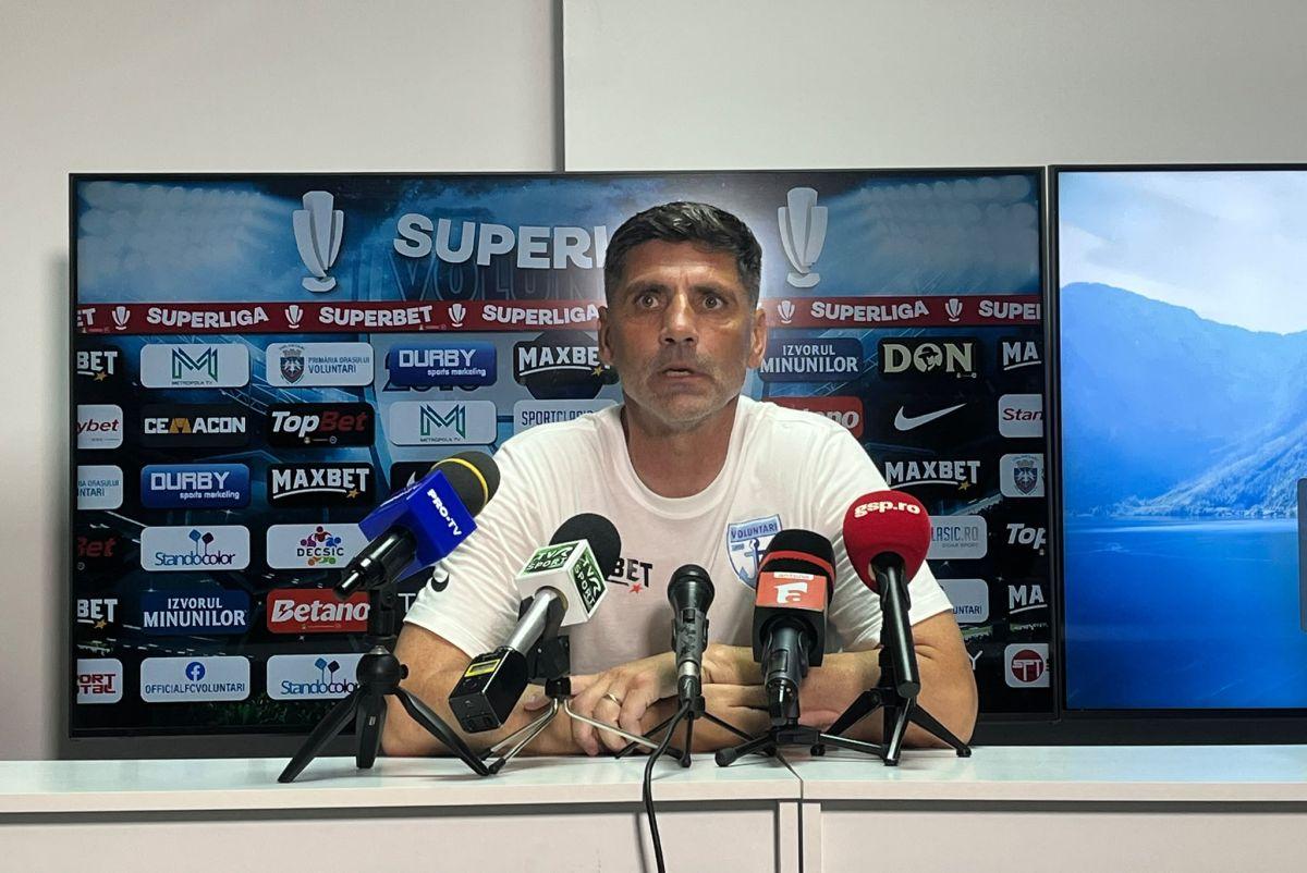 Florin Pîrvu, despre primul meci al lui FC Voluntari în Superliga după doi ani: „Am făcut cinste fotbalului”