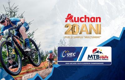 Auchan susține viitorii campioni ai ciclismului european la Cheile Grădiștei, gazda Campionatului European de MTB pentru Tineret