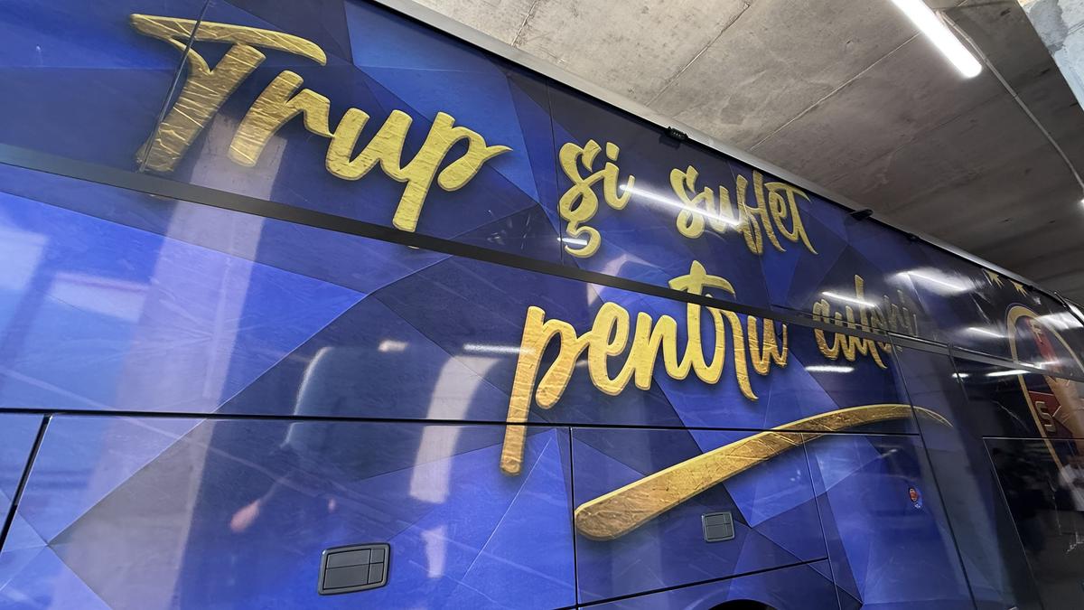Noul autocar al celor de la FCSB