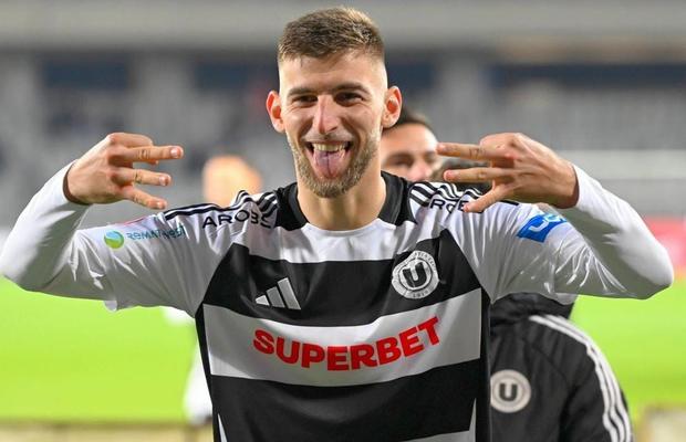 Jovo Lukic s-a întors la U Cluj! Când va putea juca ultimul golgeter al Superligii