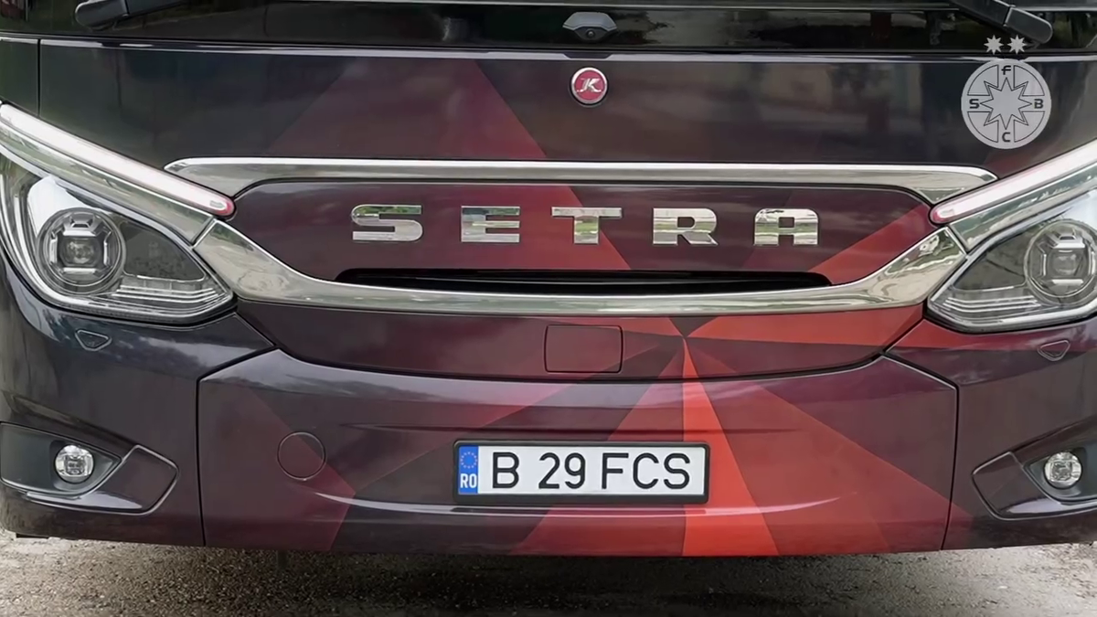 Noul autocar al celor de la FCSB