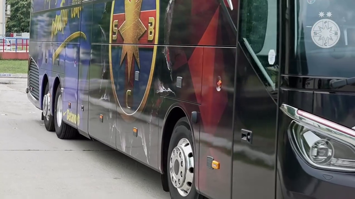Noul autocar al celor de la FCSB