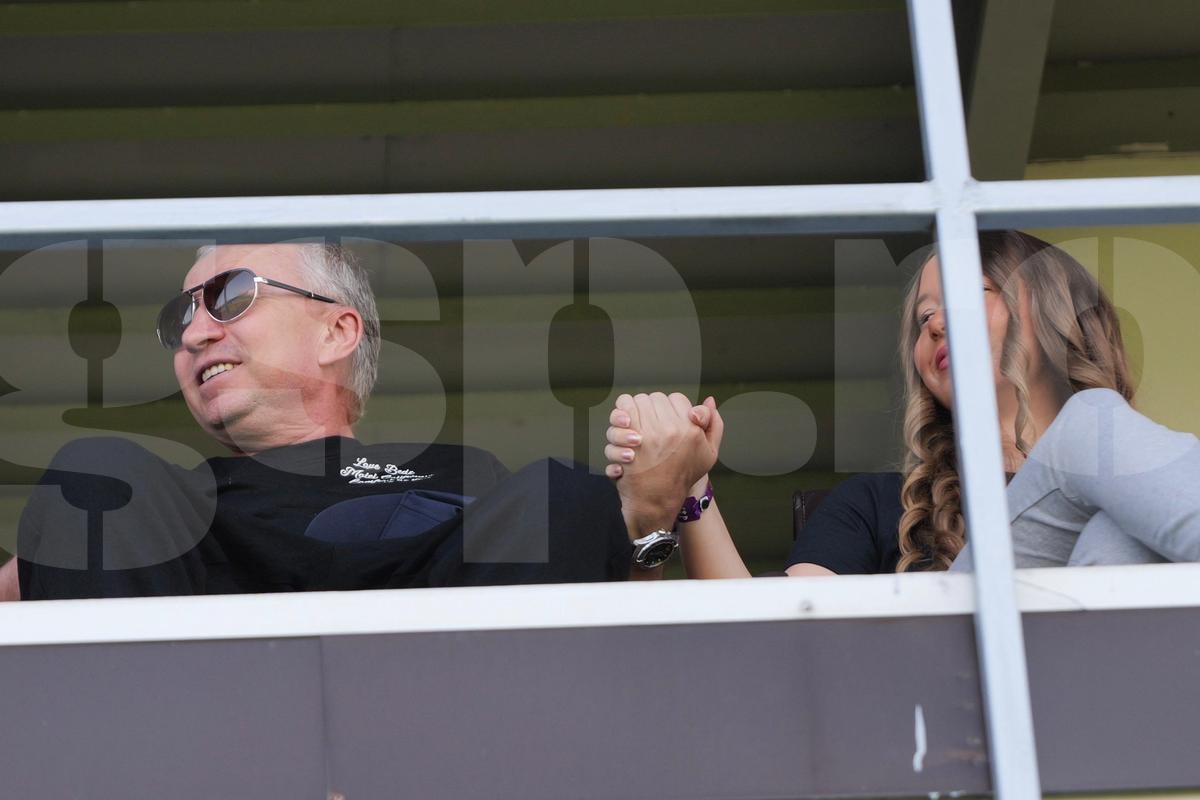 Dan Petrescu, prezent la FC Voluntari - FC Botoșani / Foto: Andrei Furnigă GSP