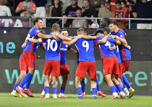 Bucurie în FCSB - FC Argeș 2-0 // Foto: Cristi Preda